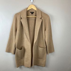 JCrew Sophie Open-Front Sweater Blazer